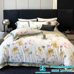 Bộ Chăn Ga Lụa Luxury 04