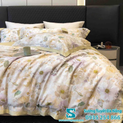 Bộ Chăn Ga Lụa Luxury 05