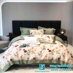 Bộ Chăn Ga Lụa Luxury 06