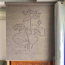 Rèm Cuốn Khắc Laser