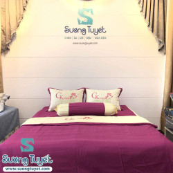 Bộ Chăn Ga Lụa Satin - DLS 001