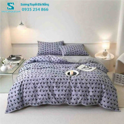 Bộ Chăn Ga Gối Cotton Hàn Quốc Nhập CHQ-009