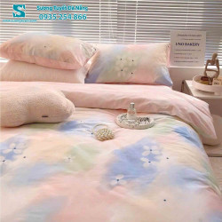 Bộ Chăn Ga Gối Cotton Hàn Quốc Nhập CHQ-011