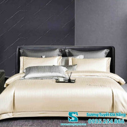 Bộ Chăn Ga Gối Lụa Gấm Cao Cấp LG-002